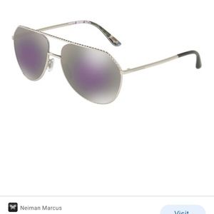 Dolce & Gabbana iridescent Aviator sunglasses